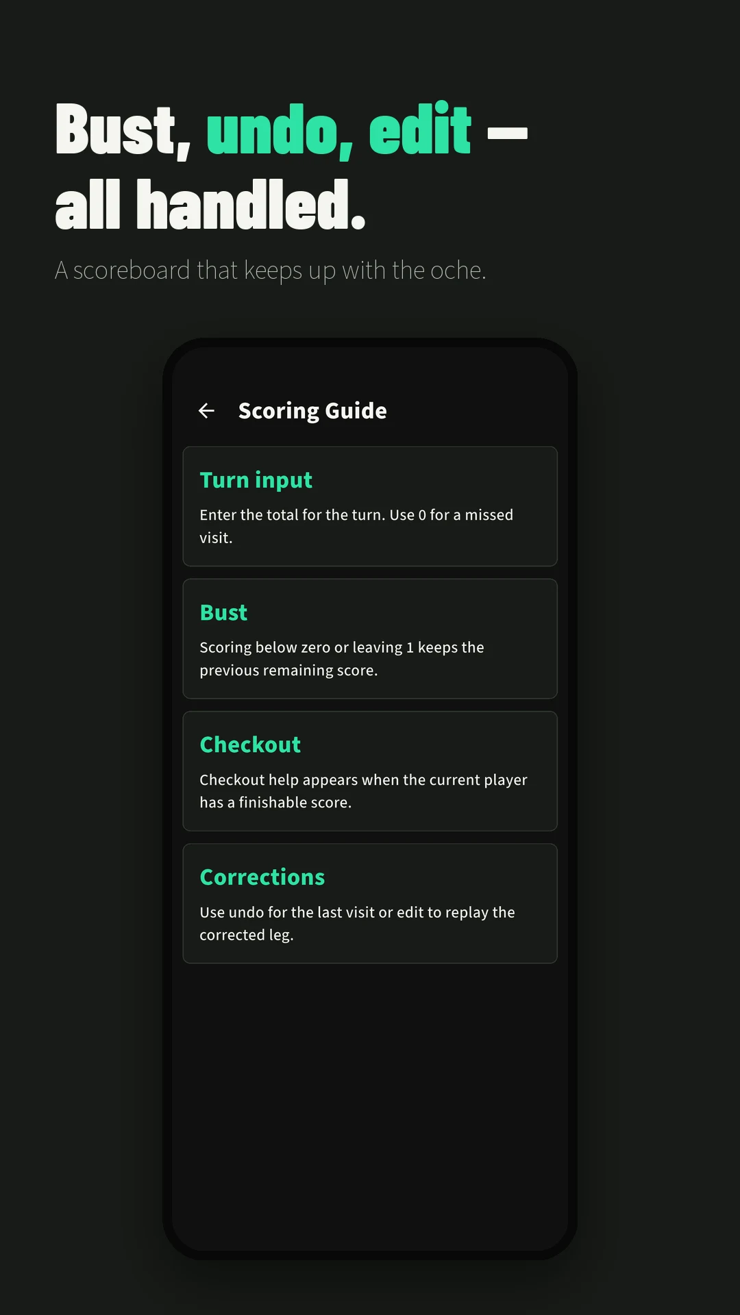 Darts 501 Scoreboard & Cricket screenshot